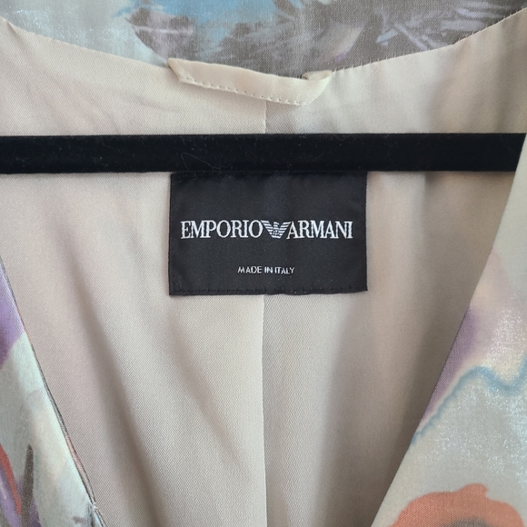 Armani poplin style blazer top - Picture 4 of 7